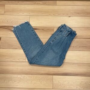 garage blue jeans